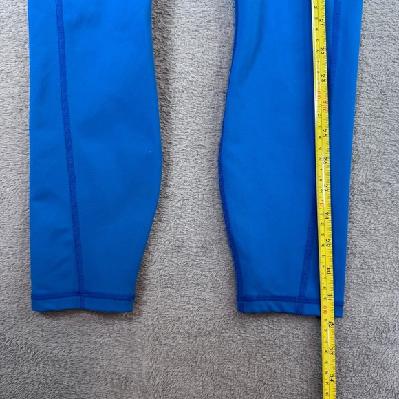 Fabletics Oasis PureLuxe High-Waisted Legging
 Blue, with Side Pockets XS - Picture 4 of 16